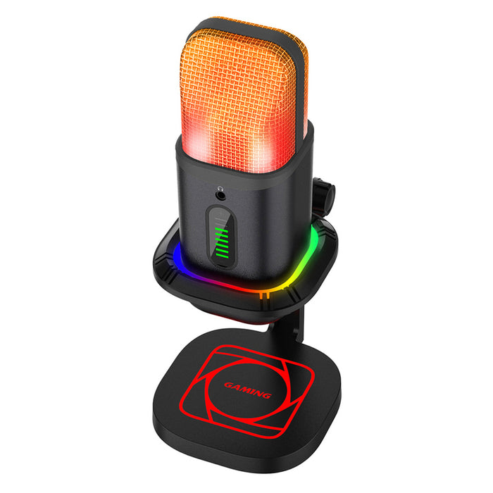 USB Microphone for streaming XMART STREAMING SM-284 RGB lighting effects