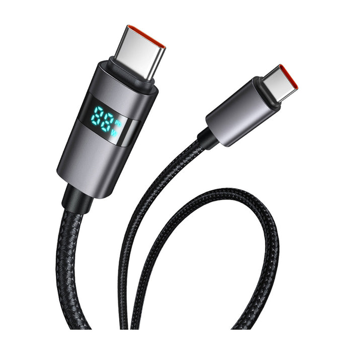CABLE XMART TYPE-C-TYPE-C 100W PD H.LED