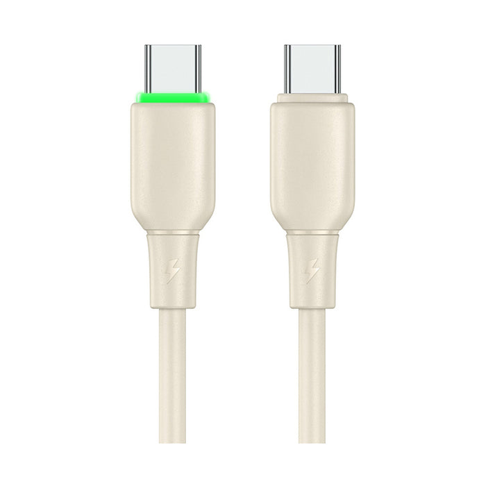 CABLE XMART TYPE-C-TYPE-C 1.2M 65W GRAY