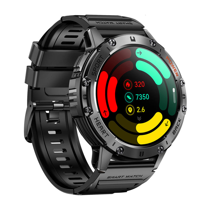 Smart watch XMART HK65 AMOLED BLCK-ORNG 49 MM, HEART MONITOR, SPO2