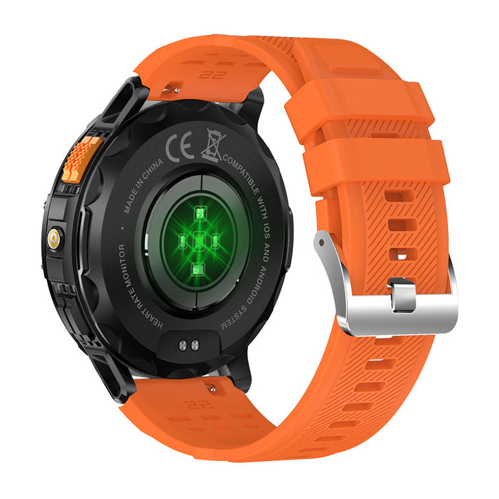 Smart watch XMART HK65 AMOLED BLCK-ORNG 49 MM, HEART MONITOR, SPO2