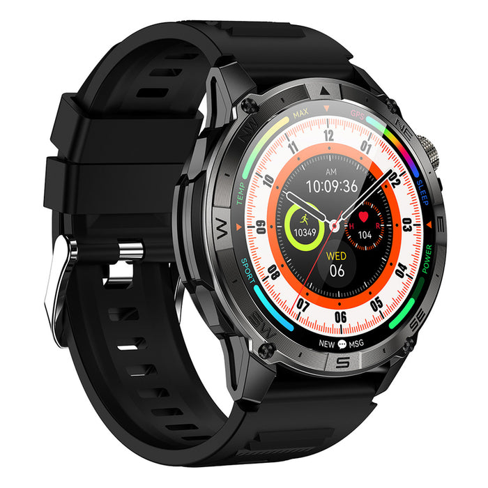 Smart watch XMART HK08 BLACK GPS, HEART MONITOR, SPO2