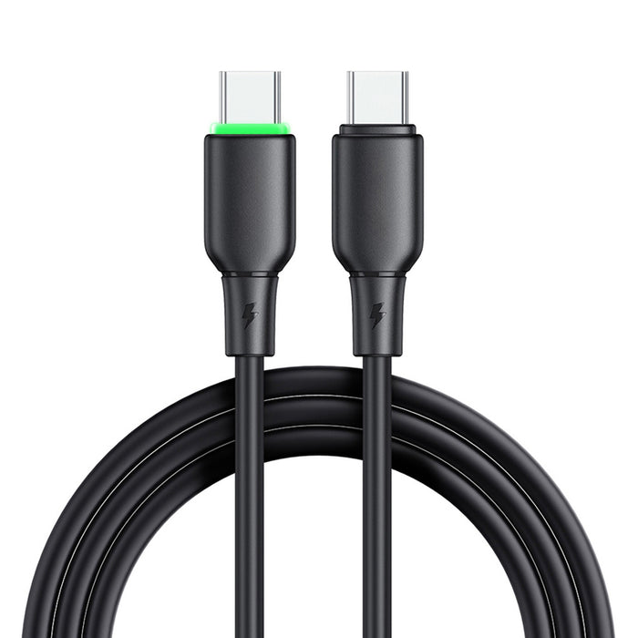 CABLE XMART TYPE-C-TYPE-C 1.2m 65W BLACK