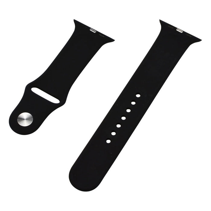 XMART SILICONE STRAP FOR APPLE WATCH 45 MM BLACK