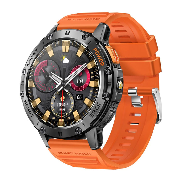 Smart watch XMART HK65 AMOLED BLCK-ORNG 49 MM, HEART MONITOR, SPO2