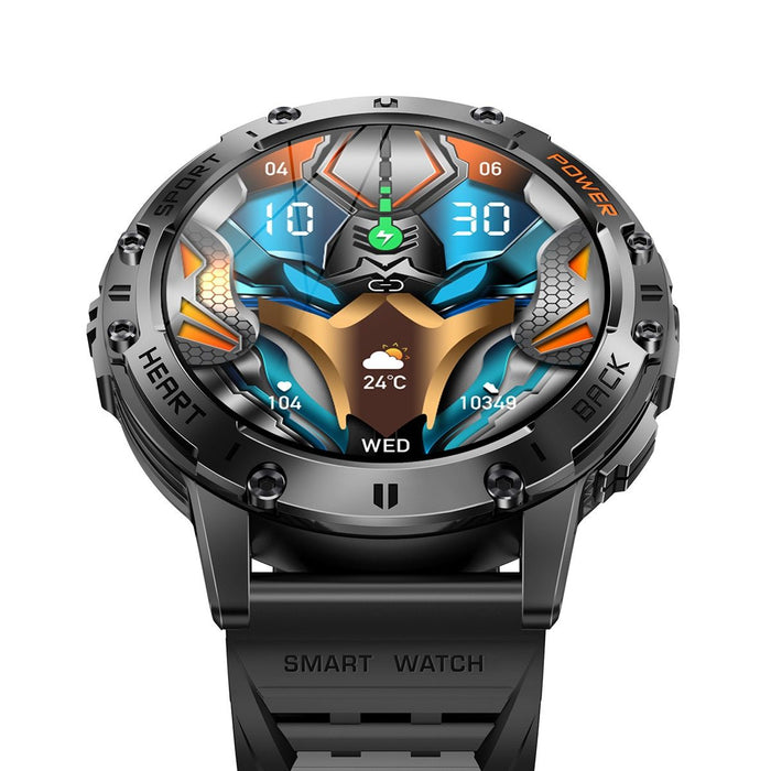 Smart watch XMART HK65 AMOLED BLCK-ORNG 49 MM, HEART MONITOR, SPO2