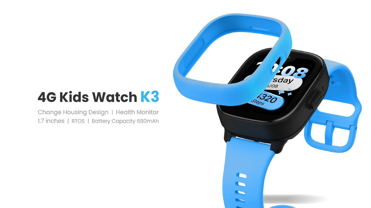 Smart watch XMART KIDS K3 4G BLUE 51 MM, GPS, WLAN