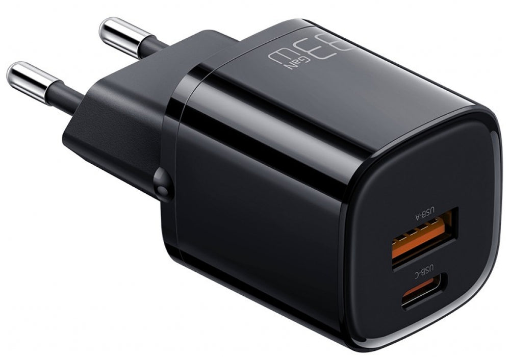 Xmart Type-C Charger +1x USB 33W 17933 Black