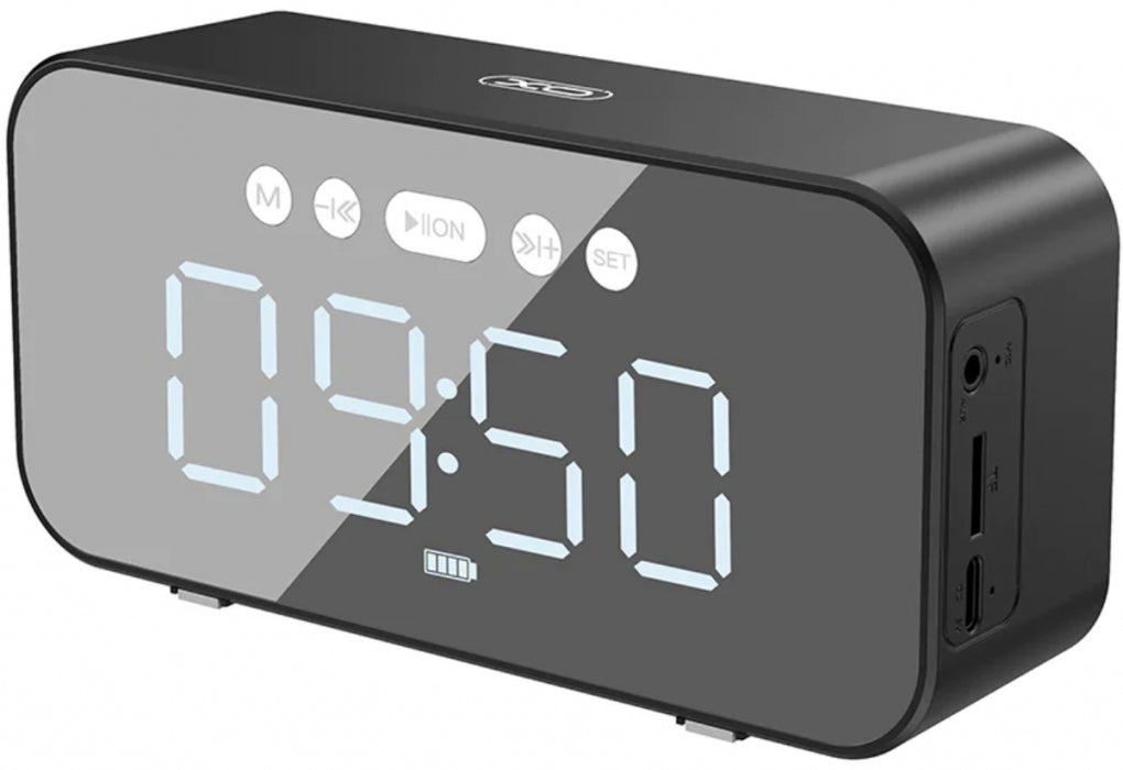 XO F41 Mirror Clock Bluetooth Radio