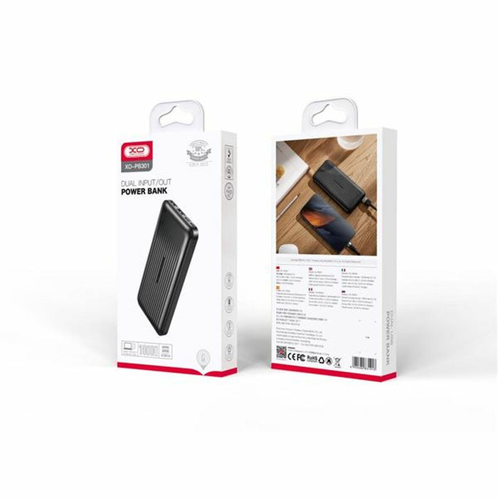 Powerbank XO Black 10000 mAh