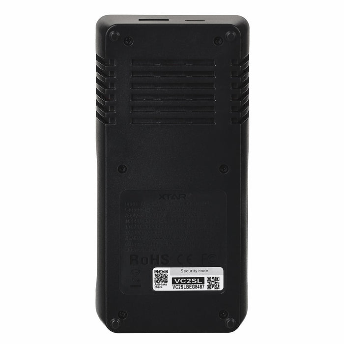 XTAR VC2SL Battery charger Li-ion / Ni-MH / Ni-CD 18650