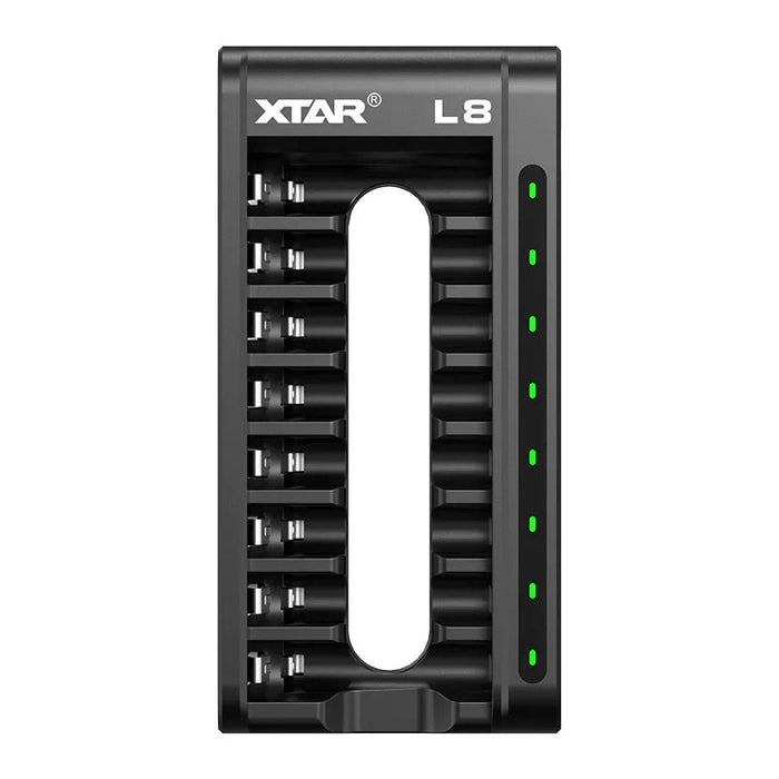 Battery charger AA/AAA 1,5 V i 1,2V, smart - 8 slots