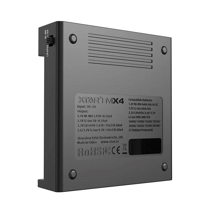 Battery charger universal Li-ion/NiMH - 4 slots