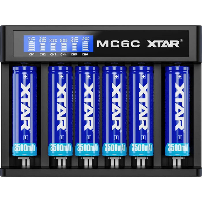 Battery charger Li-ion XTAR MC6C