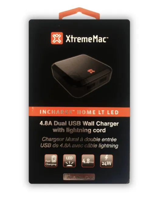 Charger Xtrememac INCHARGE HOME LIGHTNING LED IPU-IHL2-13***