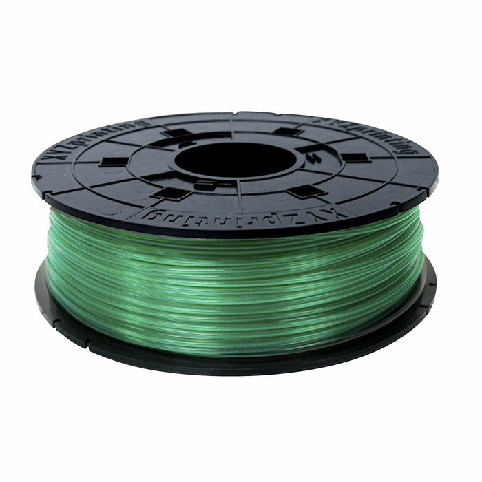 XYZ printing 3D printer consumable RFPLBXEU04A, PLA Filament, 1.75 mm, 600, Clear GREEN