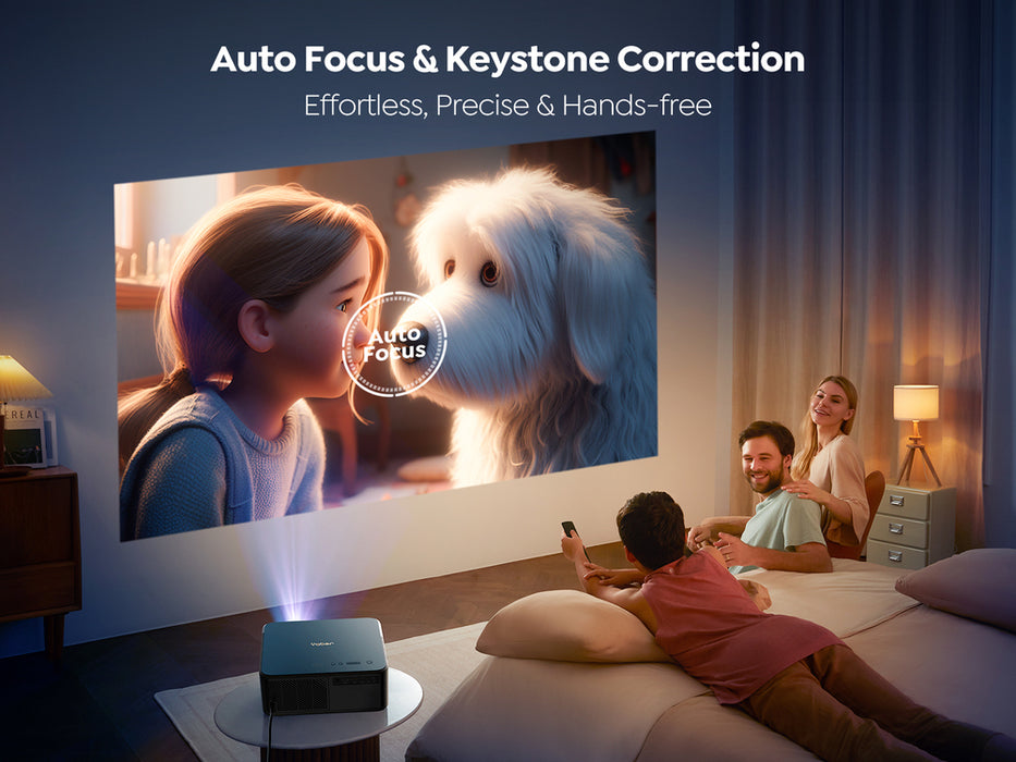Yaber K2s LCD FullHD 1080p Multimedia Projector with JBL Speakers - Black