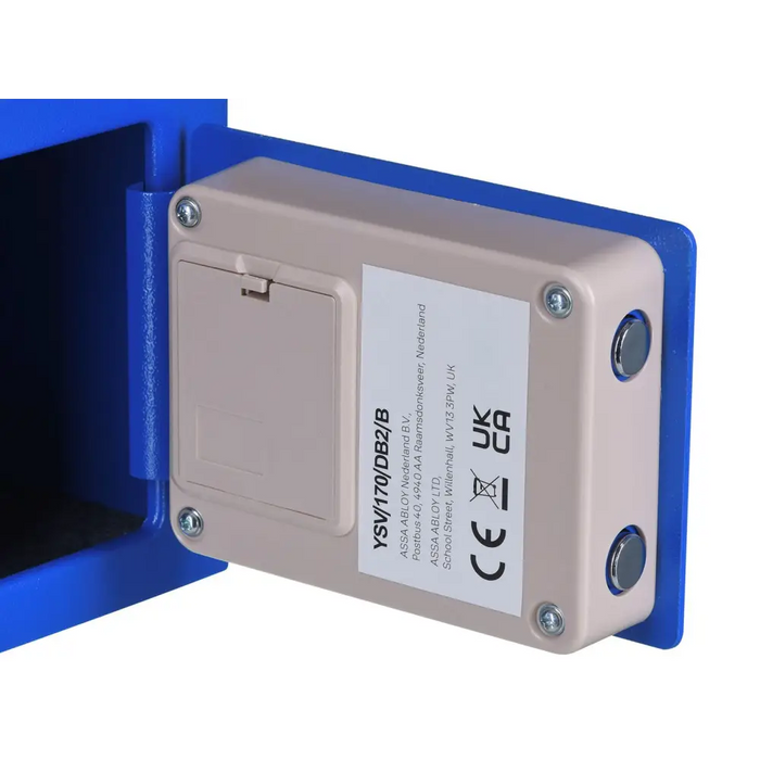 Yale YSV/170/DB2/B Freestanding safe 3.8 l Steel Blue - Safes and cassettesARB-SEJ<<<Office suppliesARB<<<ActionPL