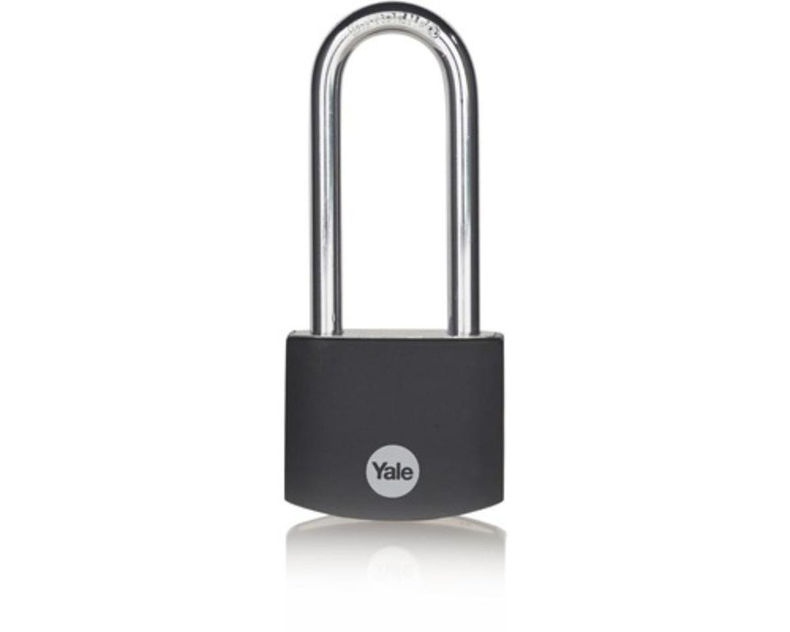PADLOCK YALE ALUMINUM 38MM BLACK LS