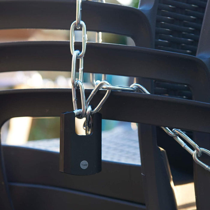 YALE BRASS PADLOCK 40MM BLACK