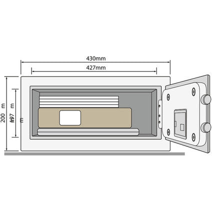 YALE SAFE YLG/200/DB1