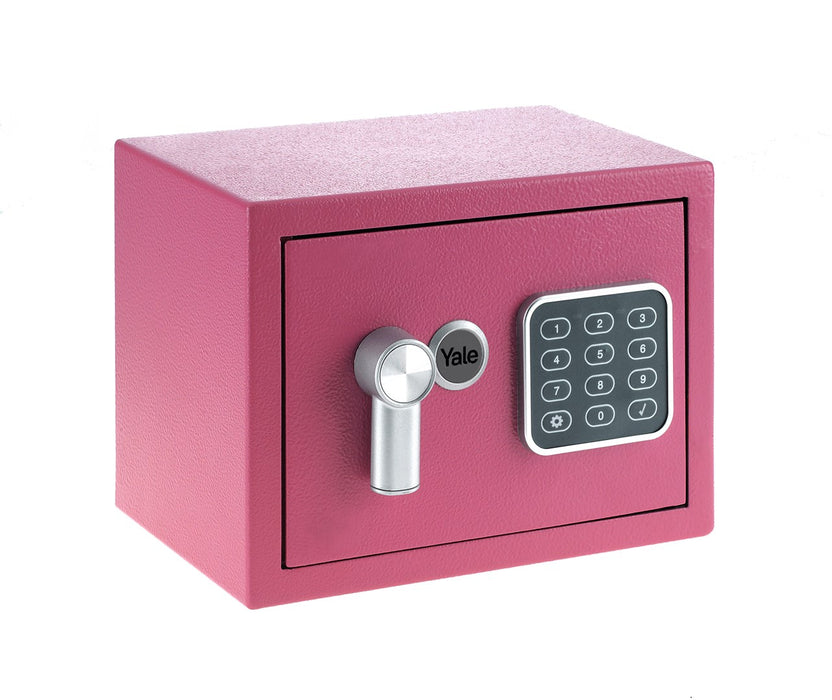 Yale YSV/170/DB2/P Freestanding safe 3.8 l Steel Pink