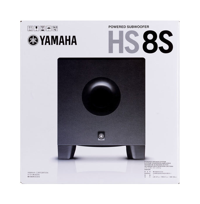 Yamaha HS8S subwoofer Black 150 W