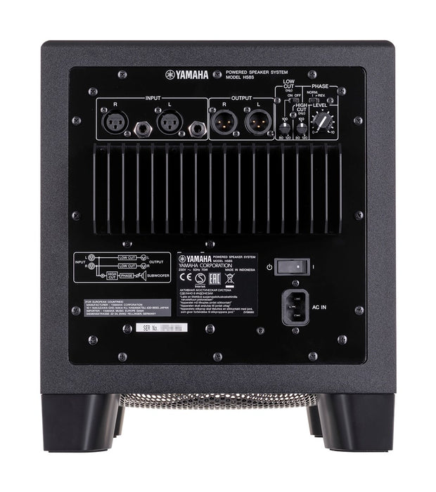 Yamaha HS8S subwoofer Black 150 W