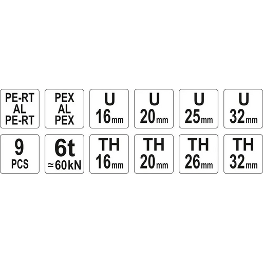 Yato YT-21735 Crimping tool Black,Red - ClawsNRE-SPC<<<Manual toolsNRE<<<ActionPL