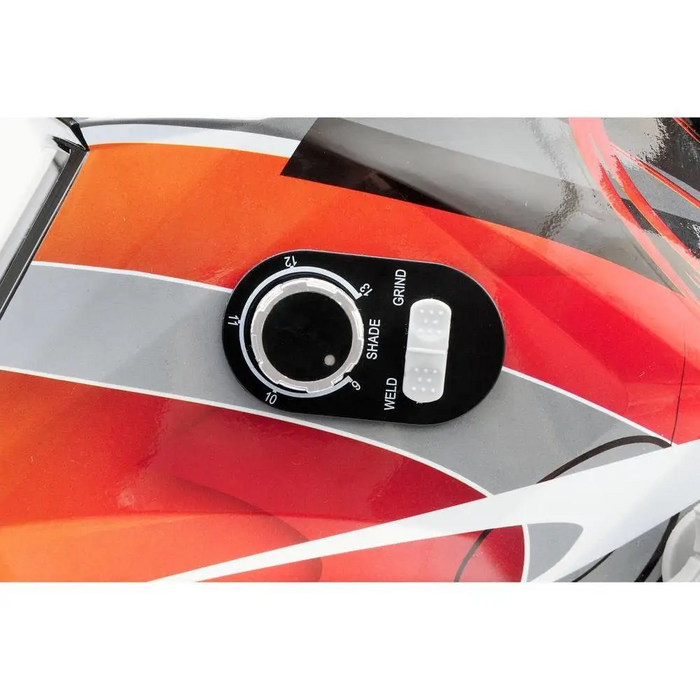 Yato YT-73921 welding mask/helmet Welding helmet with auto-darkening filter Black Red Silver