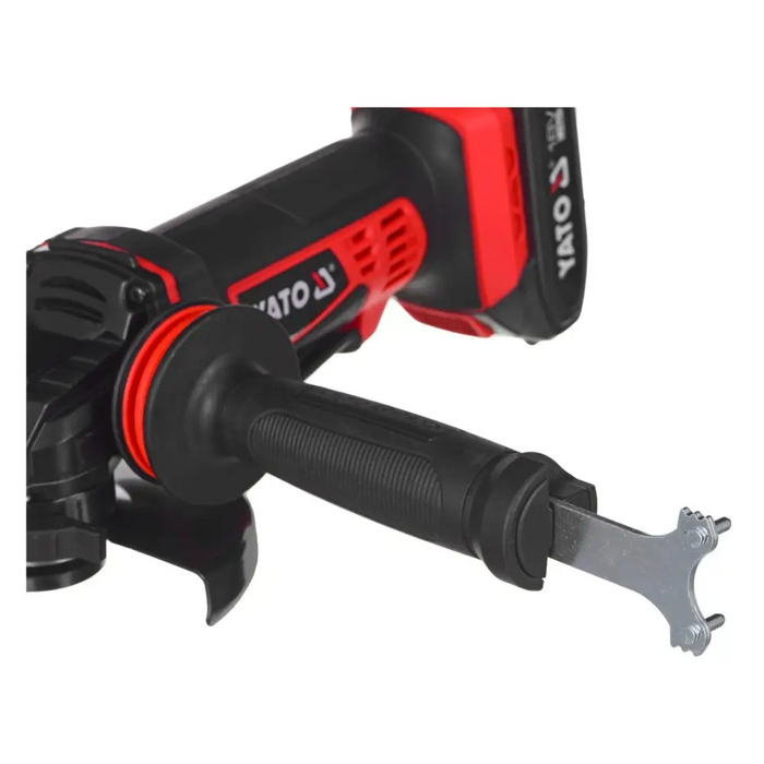 Yato YT-82826 angle grinder 125 mm 18 V Black Red - Angle grindersNAK-SKA<<<Cordless toolsNAK<<<ActionPL&&&Angle