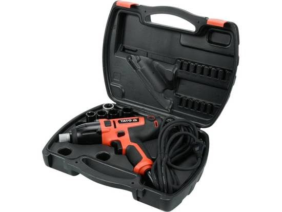 Yato YT-82020 power wrench 1/4" 3300 RPM 450 N⋅m Black, Red 450 W