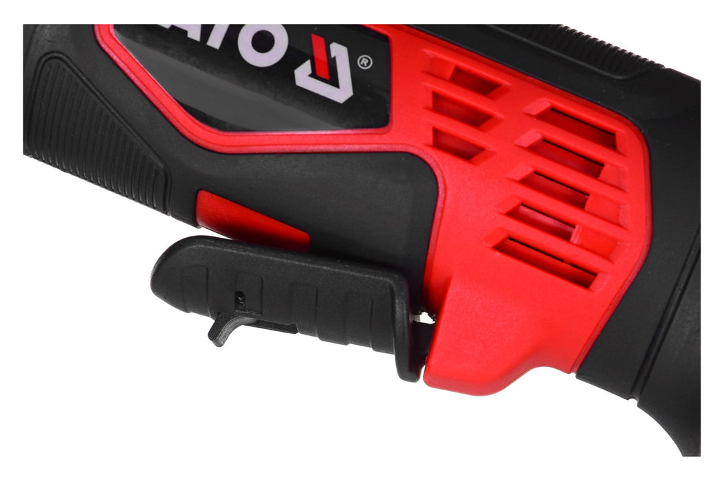Yato YT-82826 angle grinder 125 mm 18 V Black, Red