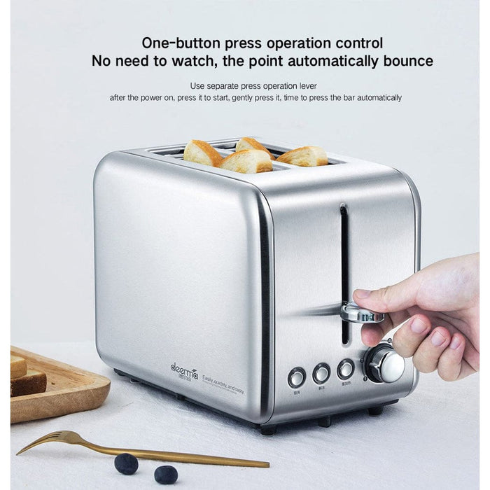 Electric toaster bread stainless steel