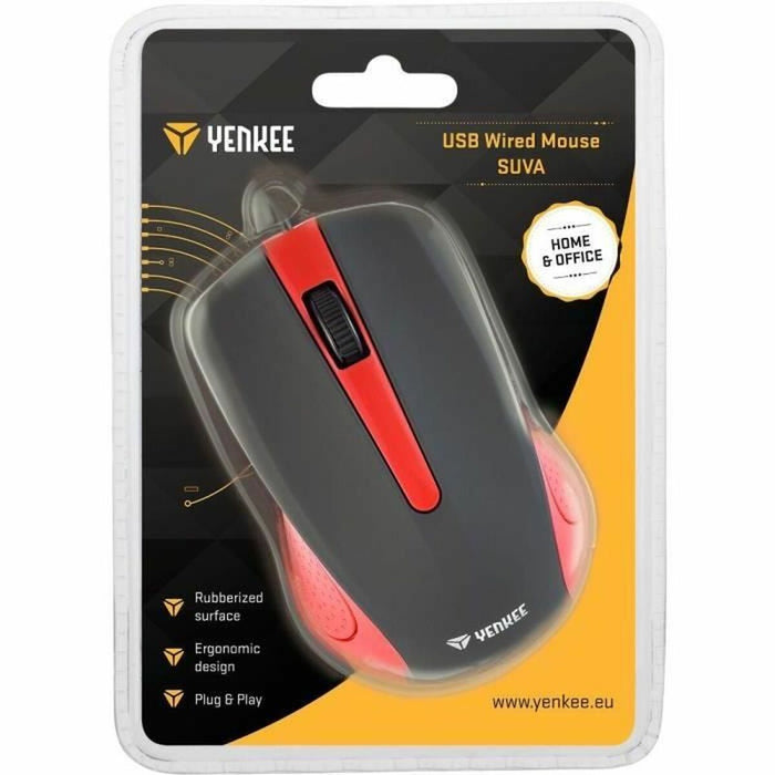 Mouse Yenkee YMS 1015RD Red