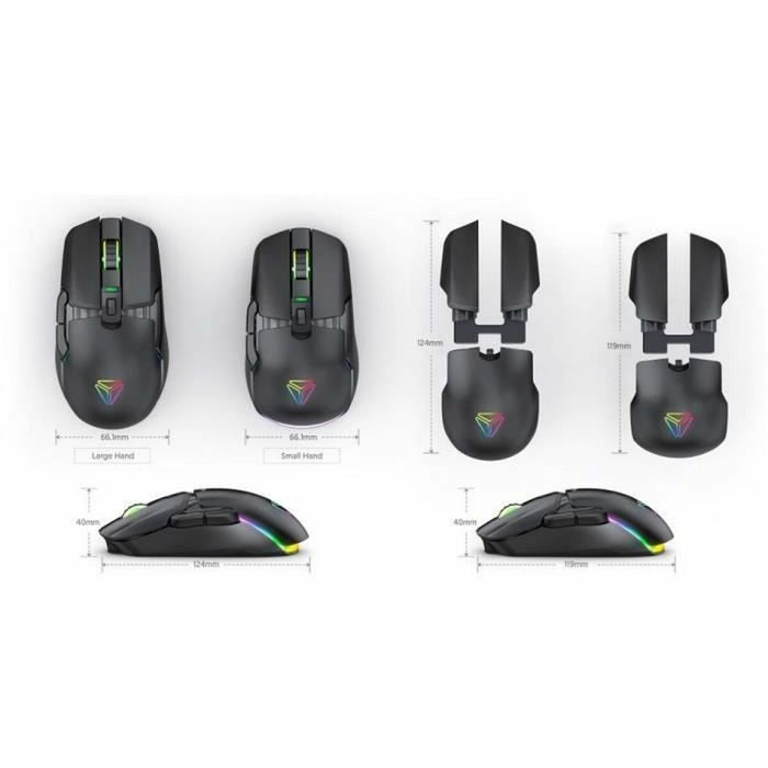 Mouse Yenkee MARKSMAN YMS 3600YW Yellow 3600 DPI