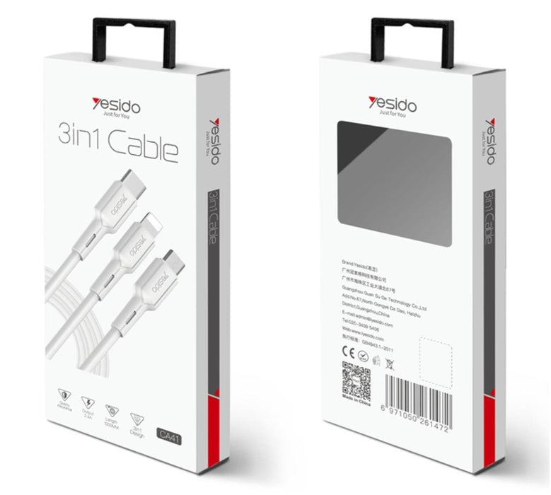 USB CABLE 3 IN 1 CA-41