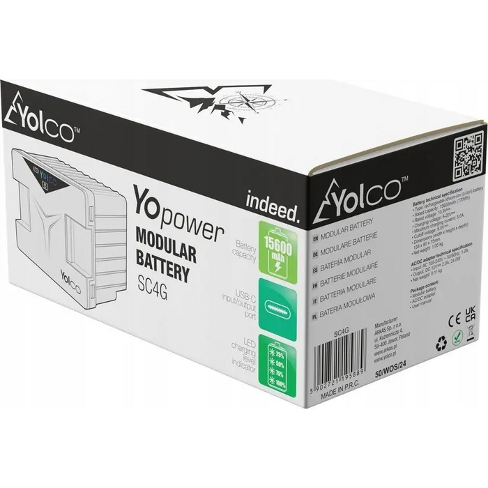 Yopower SC4G SC4B Modular Battery for Yolco Portable Refrigerators - Battery modulesZSI-MOD<<<Emergency power