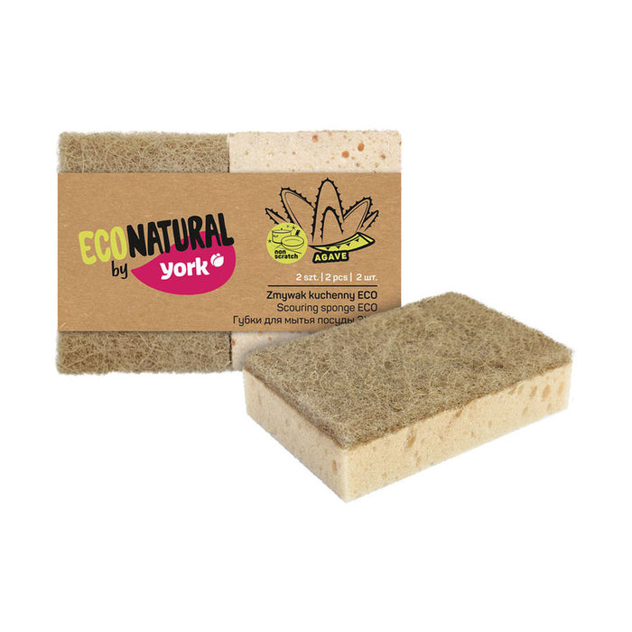 HOUSEHOLD SPONGE CELLULOSE YORK ECO NATURAL