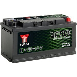 YUASA YBX ACTIVE LEISURE & MARINE 100AH 900A R+