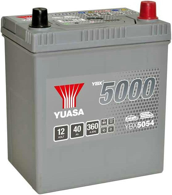 YUASA YBX5000 40AH 360A R+ JIS