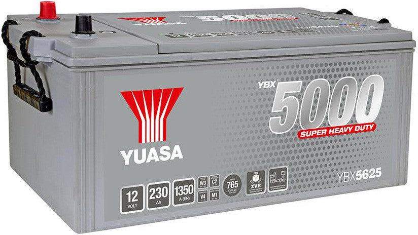 YUASA YBX 5000 SUPER HEAVY DUTY SMF 230AH 1350A L+