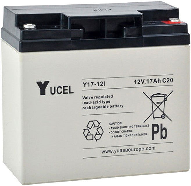 YUASA YUCEL Y17-12L VRLA 12V 17AH