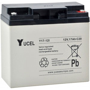 YUASA YUCEL Y17-12L VRLA 12V 17AH