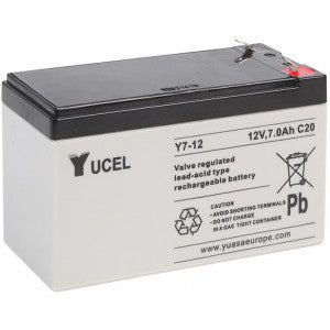 YUASA YUCEL Y7-12 F1 VRLA 12V 7AH