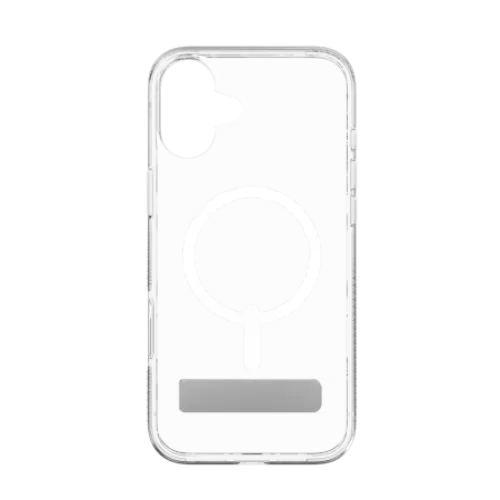ZAGG Crystal Palace Snap Kickstand MagSafe Case for iPhone 16 Plus - Clear - Cell phone cases and covers<<<HurtelXML