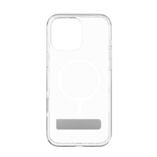 ZAGG Crystal Palace Snap Kickstand MagSafe Case with Stand for iPhone 16 Pro Max - Clear - Cell phone cases