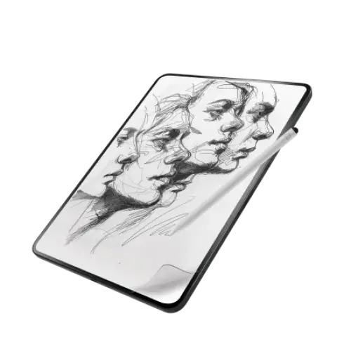 ZAGG InvisibleShield Fusion Canvas Antibacterial Protective Film Imitating Paper for iPad Pro 11’’ 2024 - Cell phone
