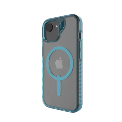 ZAGG Santa Cruz Snap Case with MagSafe for iPhone 16e (2025) / 15 / 14 / 13 - Blue - Cell phone cases