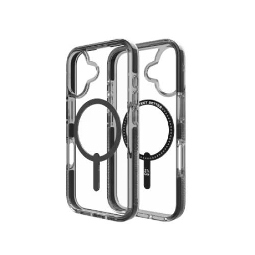 ZAGG Santa Cruz Snap MagSafe iPhone 16 Case - Black - Cell phone cases and covers<<<HurtelXML
